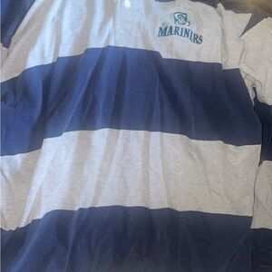 Lee sport men’s XL vintage embroidered Seattle mariners long sleeve shirt